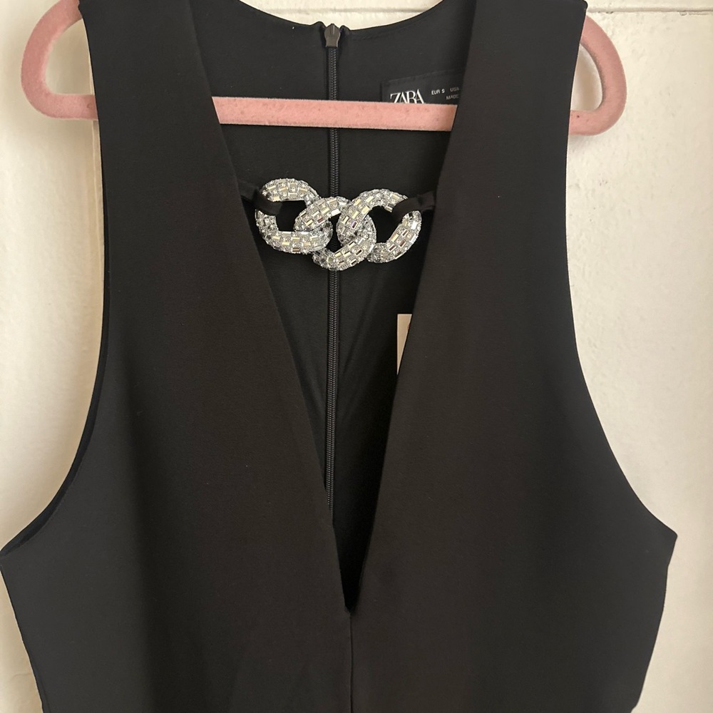 Zara Bejeweled Dress - Picture 8 of 10